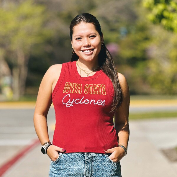 Colosseum Women's ISU Cyclones Cardinal Tank
